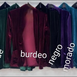 BLAZER TERCIOPELO