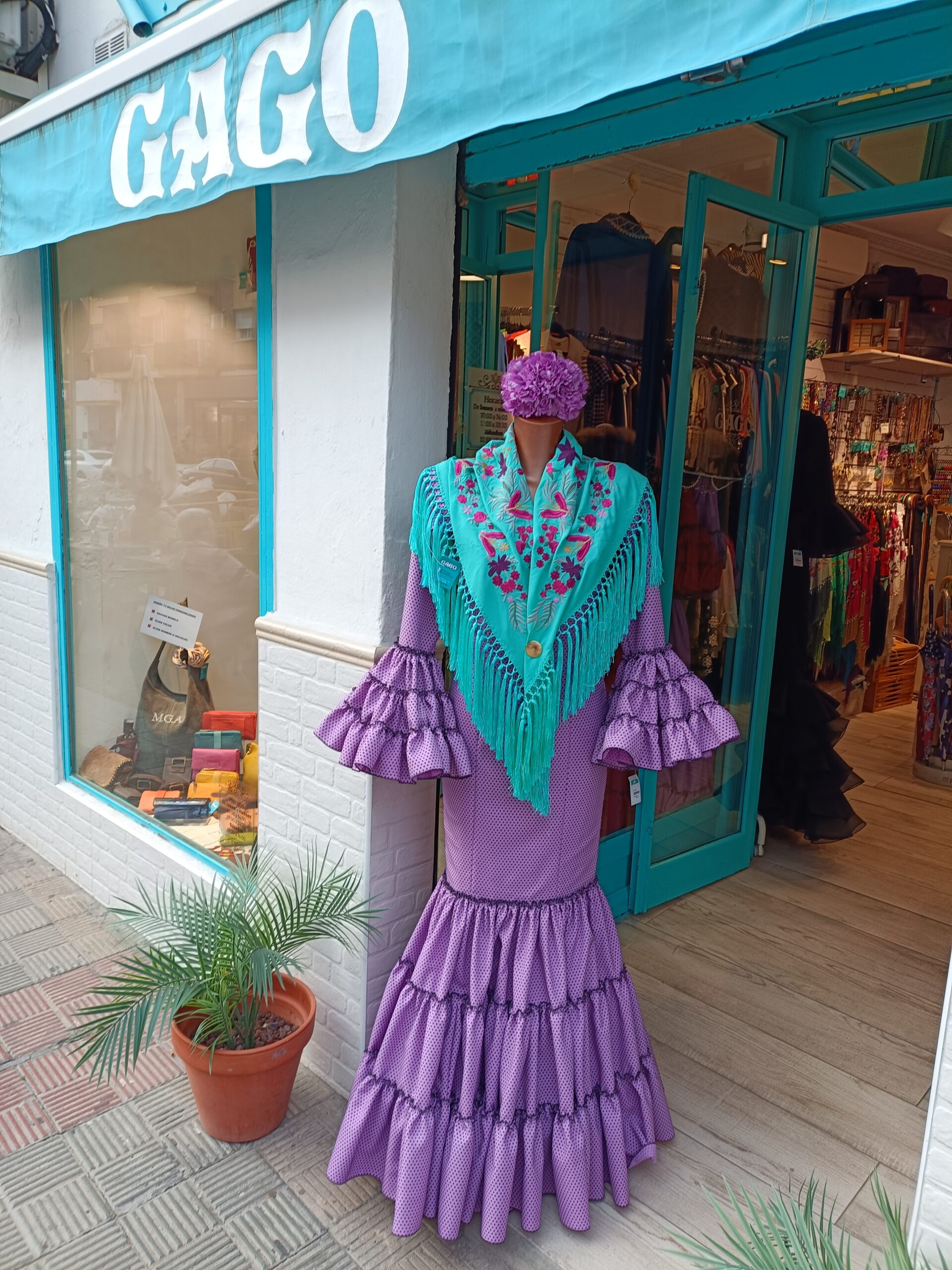 TRAJE DE FLAMENCA CANASTERO