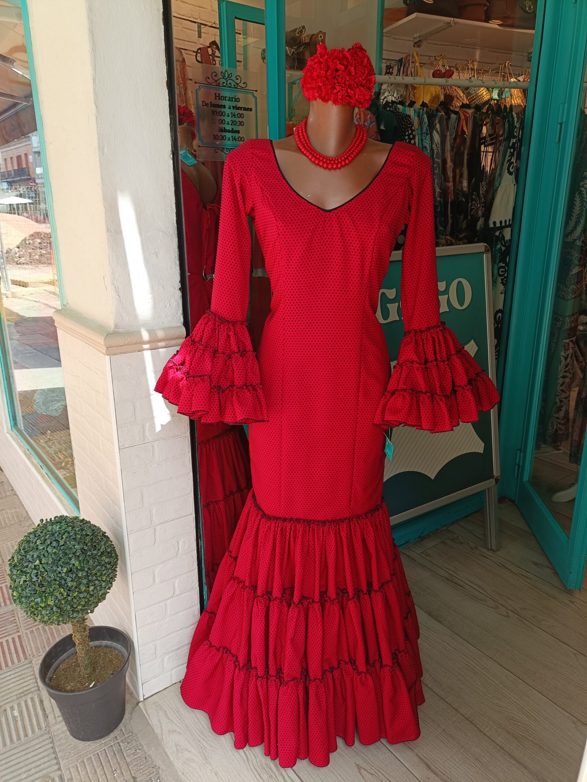 TRAJE DE FLAMENCA CANASTERO