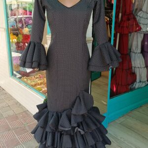 TRAJE DE FLAMENCA LAURA LUNAR