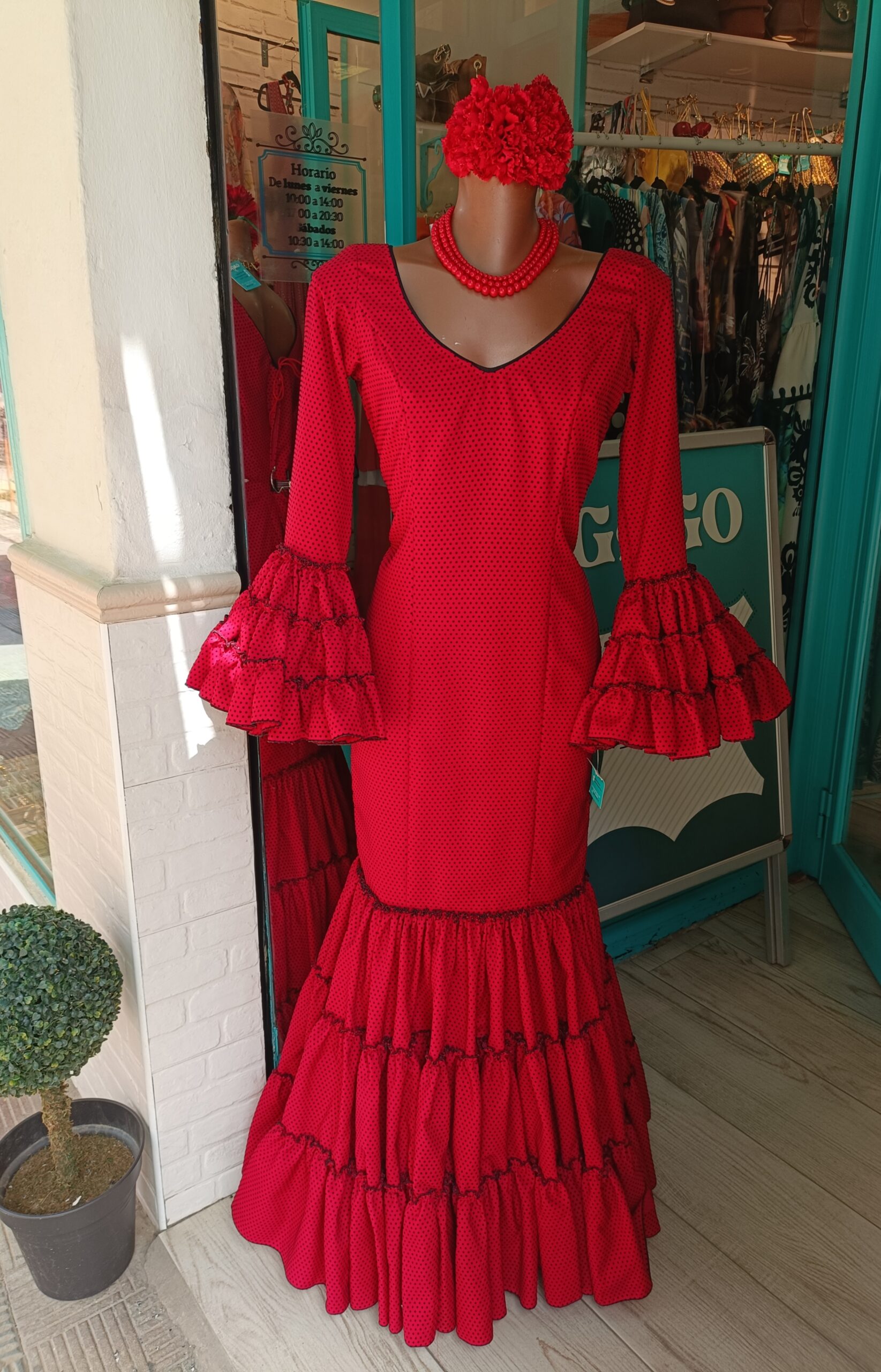 TRAJE DE FLAMENCA CANASTERO - Imagen 2